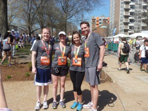 Post race team photo