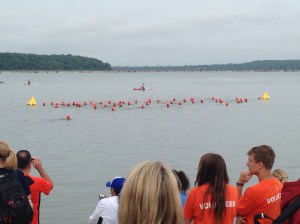 Treading water and waiting to hear the gun go off!