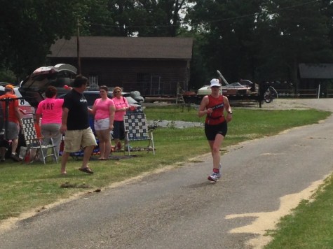 I wasn't feeling so great, and didn't bother to pretend and wave.