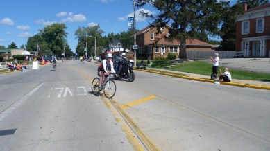 I did wave to them as I passed!